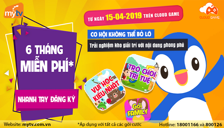 "SÁU THÁNG MIỄN PHÍ, NHANH TAY ĐĂNG KÝ", cơ hội không thể bỏ lỡ trên Cloud Game