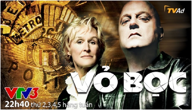 Bộ phim truyền hình tội phạm, đặc nhiệm của Mỹ lên sóng VTV3