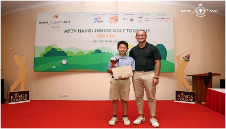 Vòng 5 MyTV Hanoi Junior Golf Tour 2019: Đoàn Uy bảo vệ thành công ngôi Vô địch