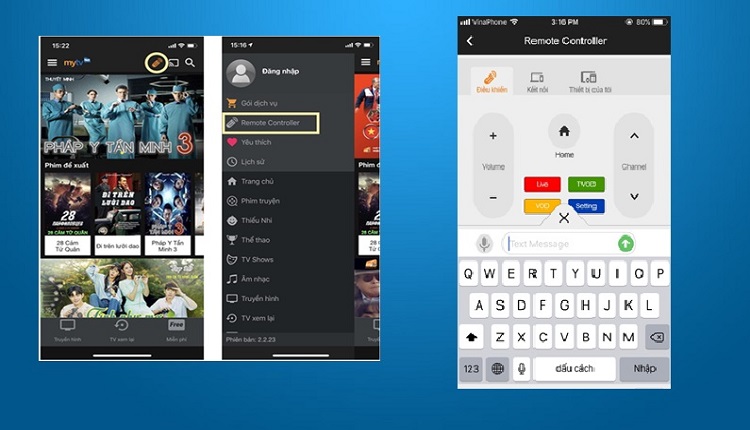 VNPT-Media phát triển tính năng ưu việt Remote Controller trên MyTV Net phục vụ các dòng Smart TV