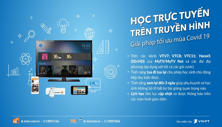 Giải pháp hỗ trợ ôn tập kiến thức trên truyền hình