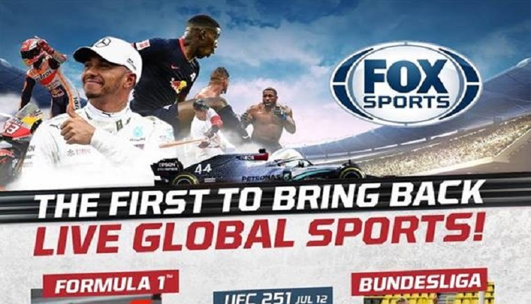 Sự trở lại của các sự kiện thể thao trực tiếp trên các kênh FOX Sports.