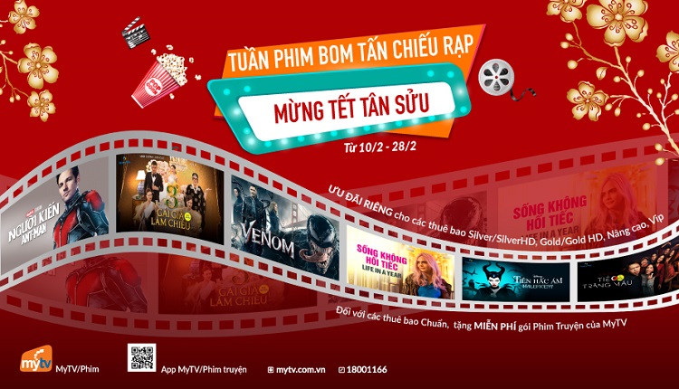 Đón Tết Tân Sửu tưng bừng với tuần phim bom tấn chiếu rạp