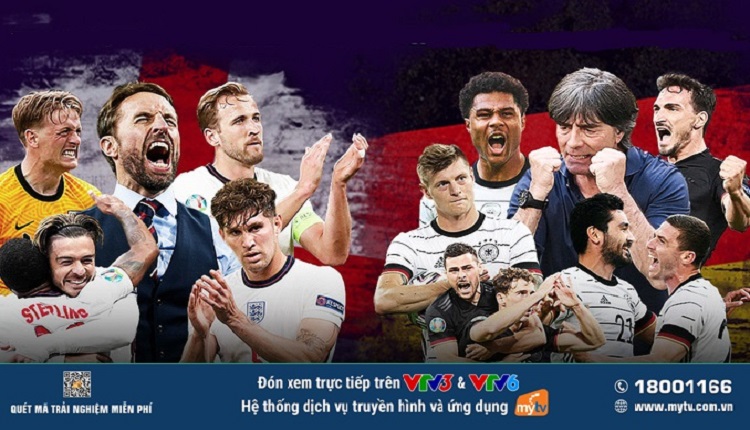 Cập nhật Euro 2020 vòng 1/8: tuyển Anh quyết viết trang sử mới trước cỗ xe tăng Đức?