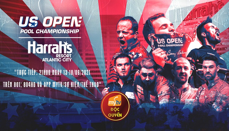 HOT: Xem US Open Pool Championship 2021 trực tiếp và độc quyền trên MyTV